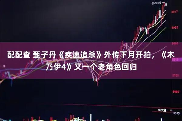 配配查 甄子丹《疾速追杀》外传下月开拍，《木乃伊4》又一个老角色回归
