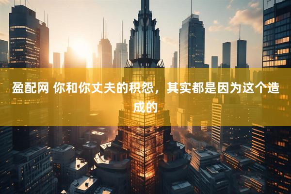 盈配网 你和你丈夫的积怨,其实都是因为这个造成的
