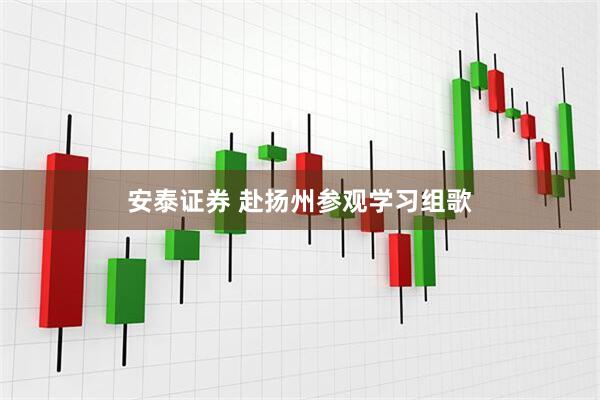 安泰证券 赴扬州参观学习组歌